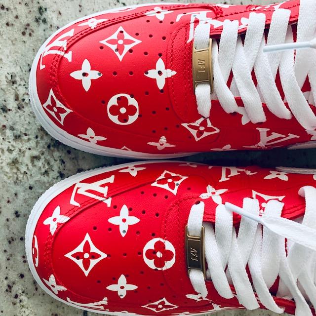 Converse supreme cheap louis vuitton