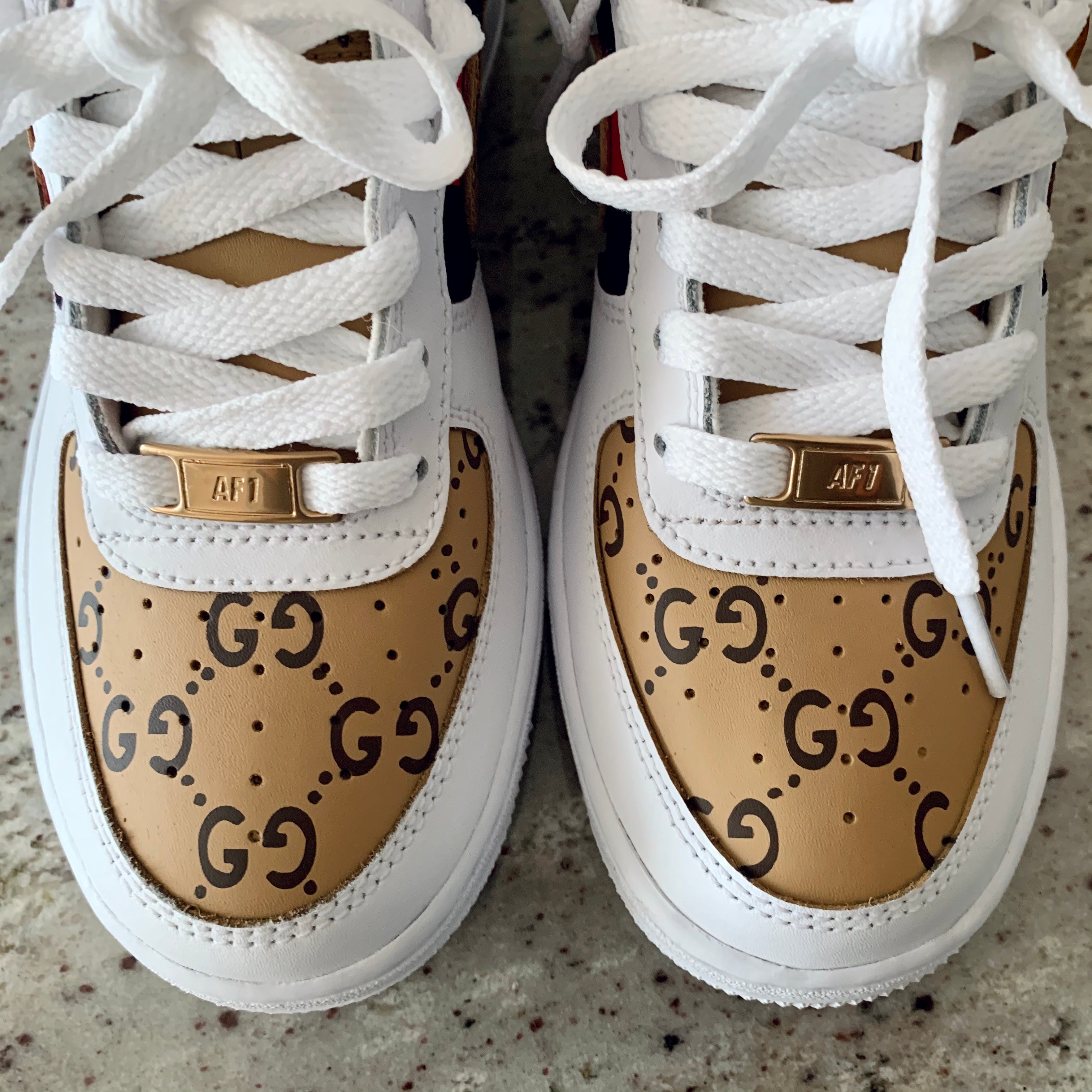 Air force 1 custom clearance gucci